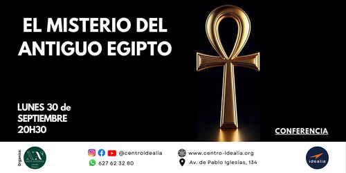 Conferencia: El Misterio del Antiguo Egipto